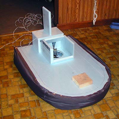  experiments with a hovercraft for his 6th grade science project the